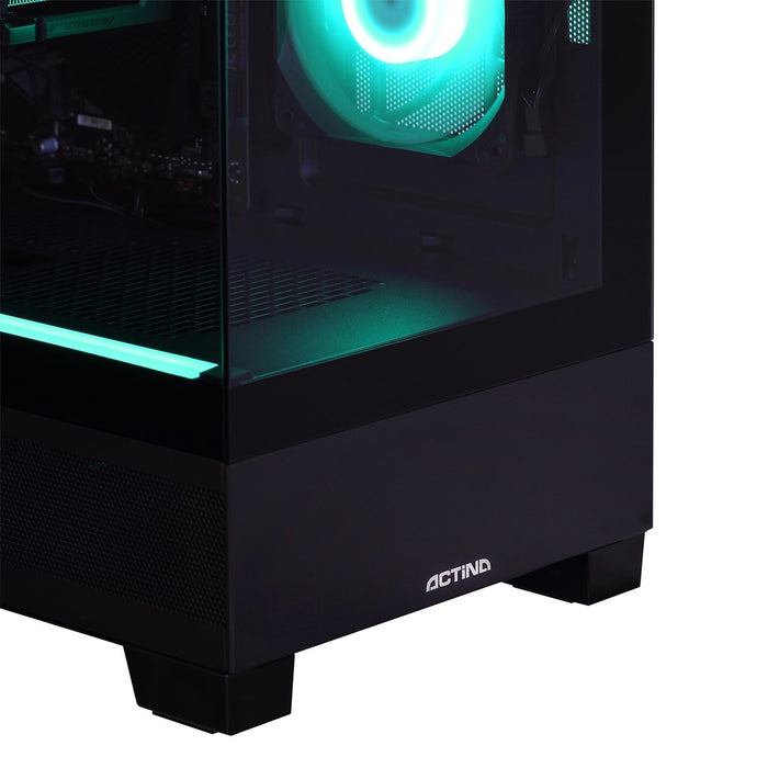 Actina 5901443421160 PC AMD Ryzen™ 7 8700F 32 GB DDR5-SDRAM 1 TB SSD NVIDIA GeForce RTX 5060 Midi Tower Black