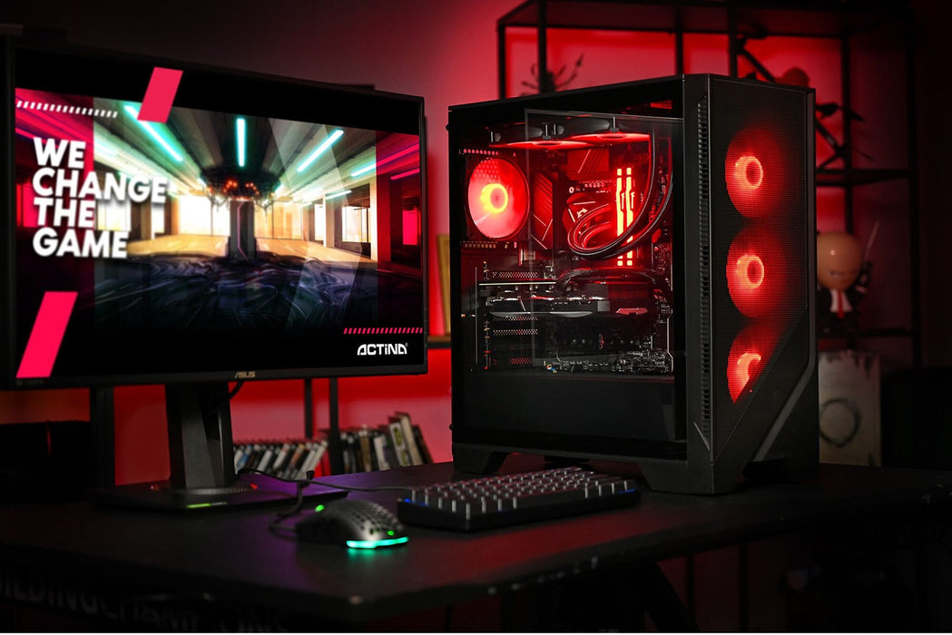 Actina 5901443421542 PC Intel Core Ultra 9 285 64 GB DDR5-SDRAM 2 TB SSD NVIDIA GeForce RTX 5080 Windows 11 Home Midi Tower Black