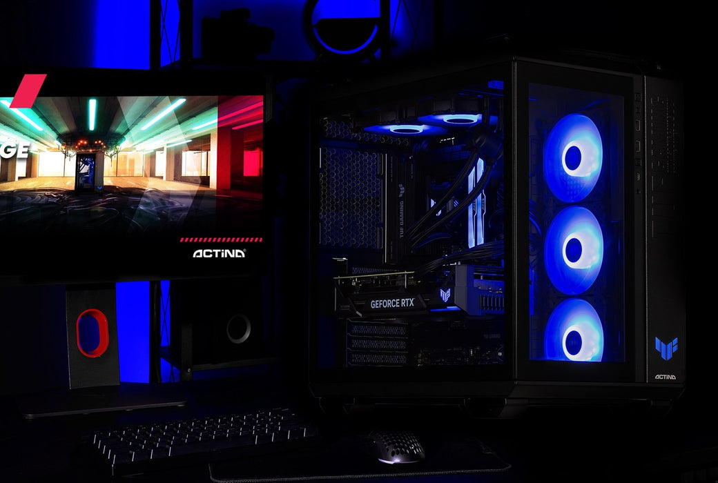 Actina 5901443423249 PC Intel Core Ultra 9 285K 64 GB DDR5-SDRAM 2 TB SSD NVIDIA GeForce RTX 5090 Midi Tower Black