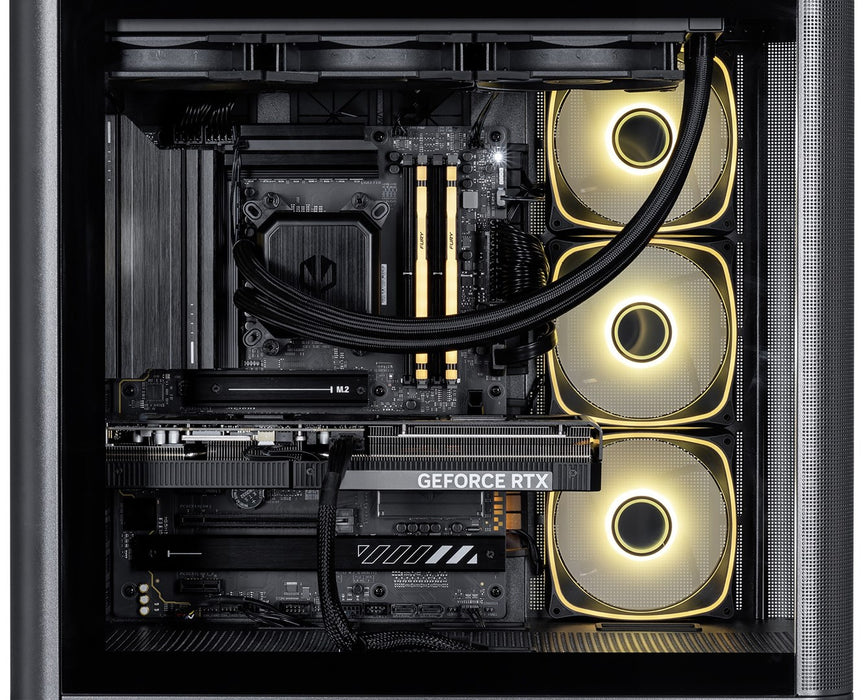 Actina 5901443440239 PC AMD Ryzen™ 9 9900X3D 32 GB DDR5-SDRAM 2 TB SSD NVIDIA GeForce RTX 5090 Midi Tower Black