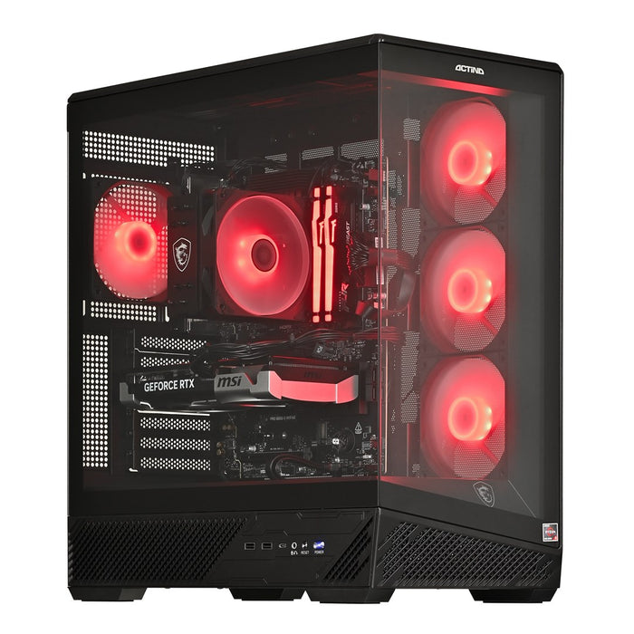 Actina 5901443446187 PC AMD Ryzen™ 5 7500F 16 GB DDR5-SDRAM 1 TB SSD NVIDIA GeForce RTX 5060 Ti Windows 11 Home Midi Tower Black