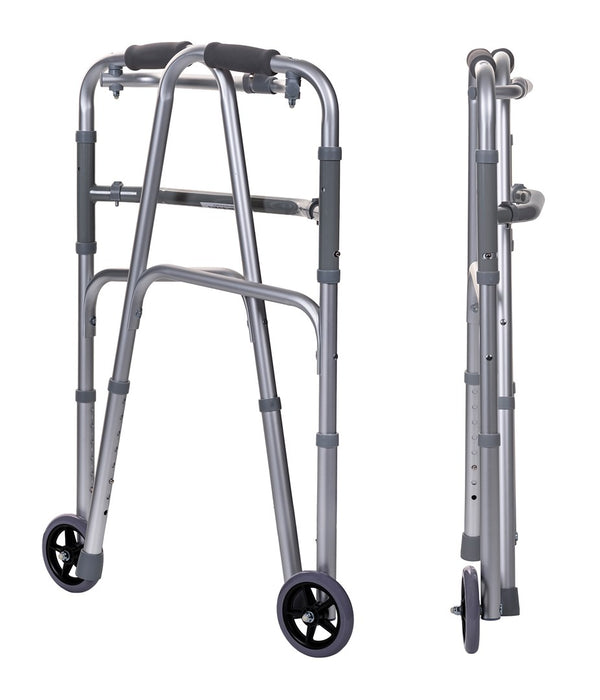 Aluminium rehabilitation tri-functional walker