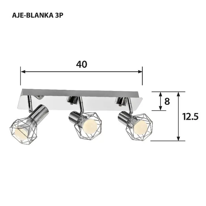 Activejet AJE-BLANKA 3P ceiling lamp - Strips and spotlightsOSW-LIR<<<LightingOSW<<<ActionPL