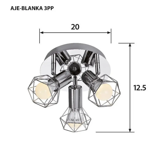 Activejet AJE-BLANKA 3PP ceiling lamp - PlafondsOSW-PLA<<<LightingOSW<<<ActionPL