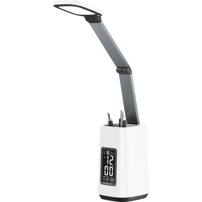 Activejet AJE-TECHNIC LED desk lamp with display white - Desktop lightsOSW-LAN<<<LightingOSW<<<ActionPL