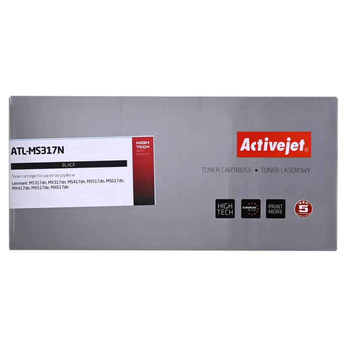 Activejet ATL-MS317N Toner (replacement for Lexmark 51B2000 Supreme; 2,500 pages; black) - For Lexmark printers