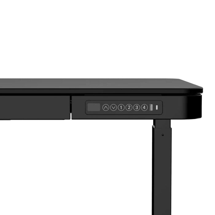 ACTIVEJET desk with electric height adjustment 140x70 ET119W-C black - Modern desksBIR-NOW<<<DesksBIR<<<ActionPL