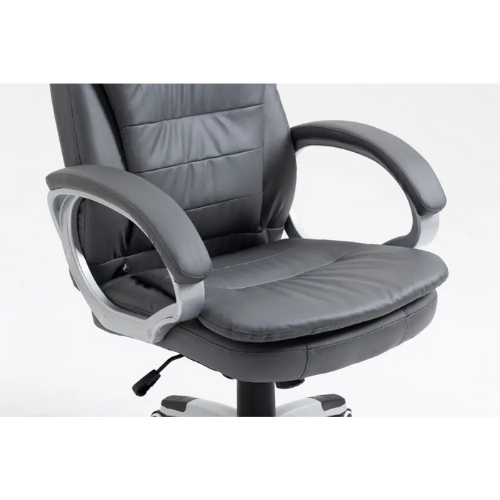 Activejet heated office chair with massage YK7304 grey - Office armchairsFOE-BIU<<<ArmchairsFOE<<<ActionPL