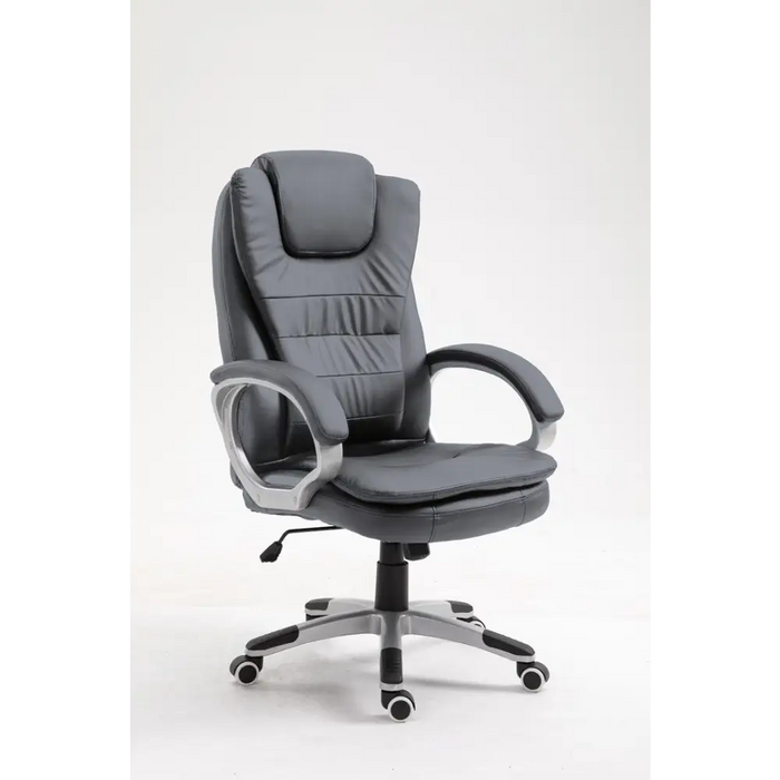 Activejet heated office chair with massage YK7304 grey - Office armchairsFOE-BIU<<<ArmchairsFOE<<<ActionPL