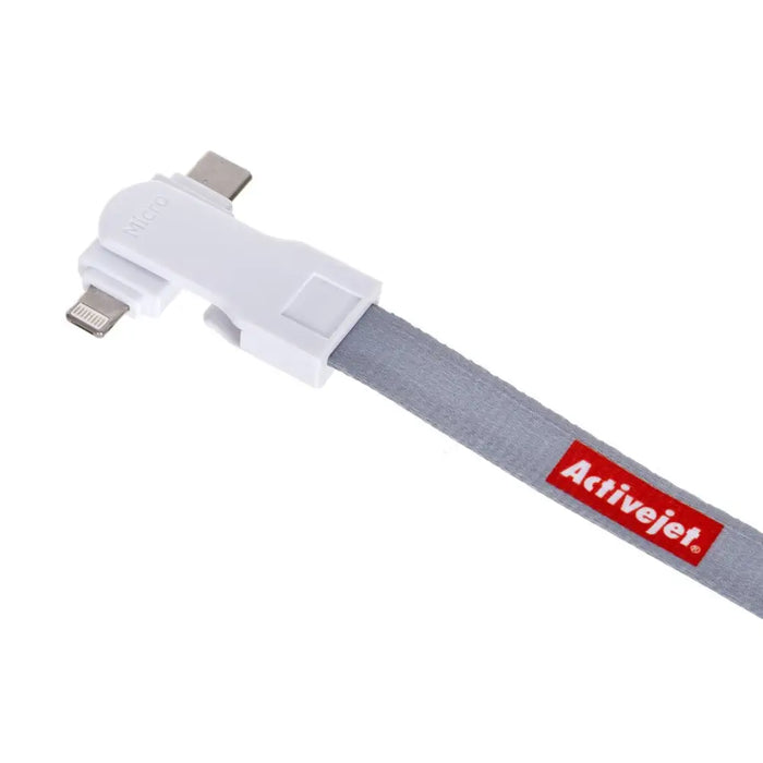 Activejet lanyard with charging cable 3-in-1 phone charger - GadgetsGIP-GAD<<<_Gadgets and GiftsGIP<<<ActionPL