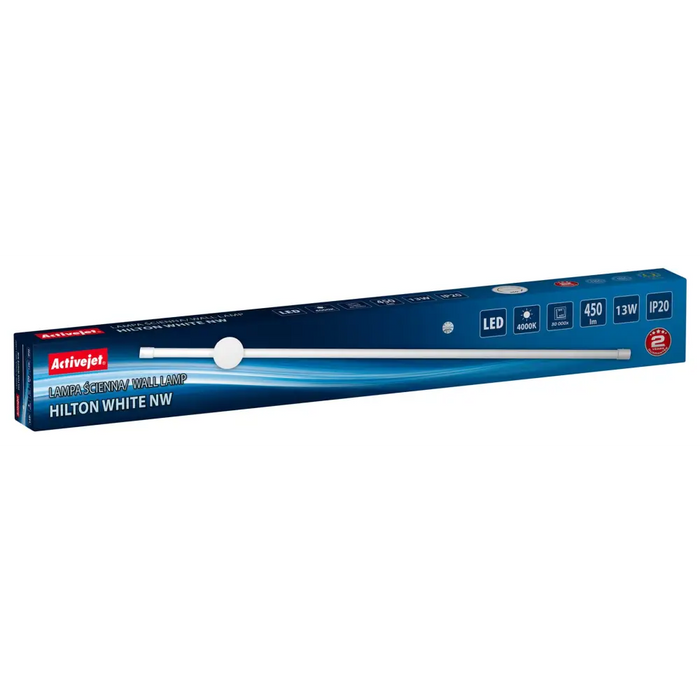 Activejet LED wall lamp AJE-HILTON White NW - SconcesOSW-KIN<<<LightingOSW<<<ActionPL