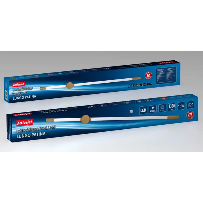 Activejet LED wall lamp AJE-LUNGO Patina - SconcesOSW-KIN<<<LightingOSW<<<ActionPL
