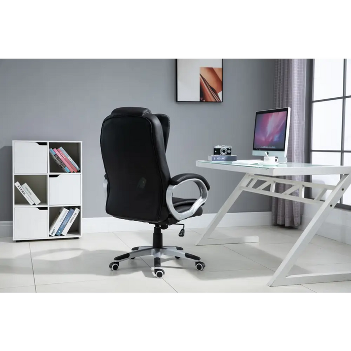 Activejet Office chair with massage heated YK7304 black - Office armchairsFOE-BIU<<<ArmchairsFOE<<<ActionPL