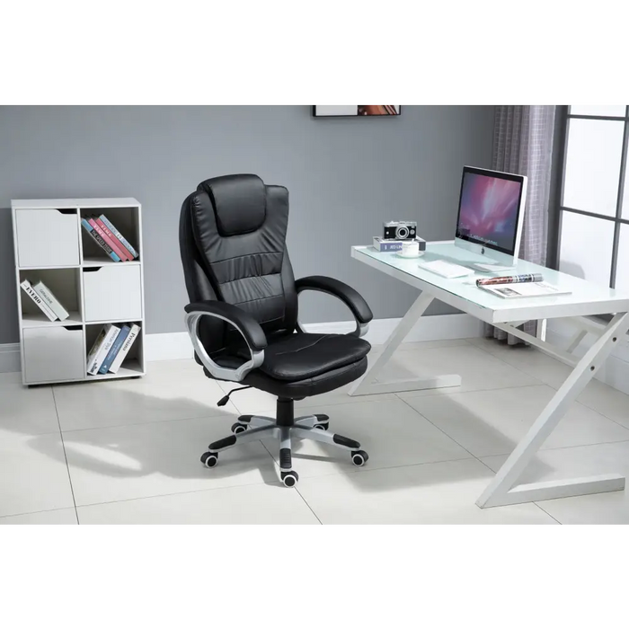 Activejet Office chair with massage heated YK7304 black - Office armchairsFOE-BIU<<<ArmchairsFOE<<<ActionPL