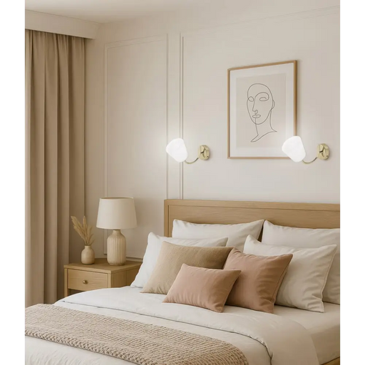 Activejet Wall lamp AJE-EMILY 1P GOLD E27 1x40W - SconcesOSW-KIN<<<LightingOSW<<<ActionPL
