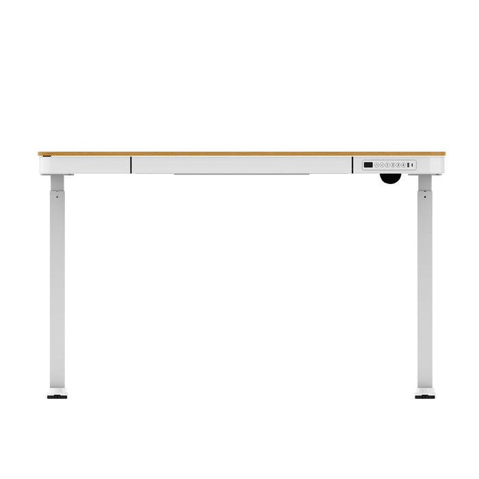ACTIVEJET desk with electric height adjustment 140x70 ET119W-C white/oak
