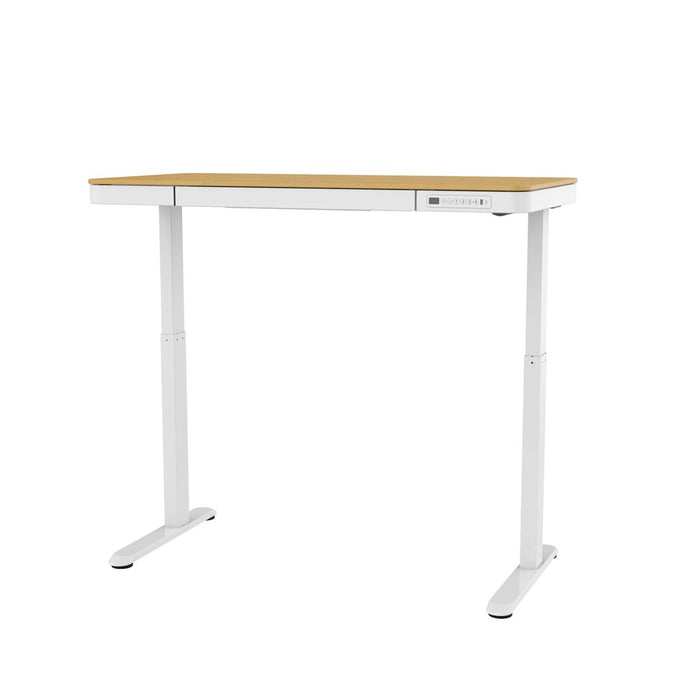 ACTIVEJET desk with electric height adjustment 140x70 ET119W-C white/oak