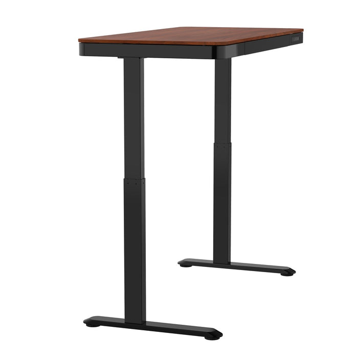 ACTIVEJET desk with electric height adjustment 140x70 ET119W-C black/walnut