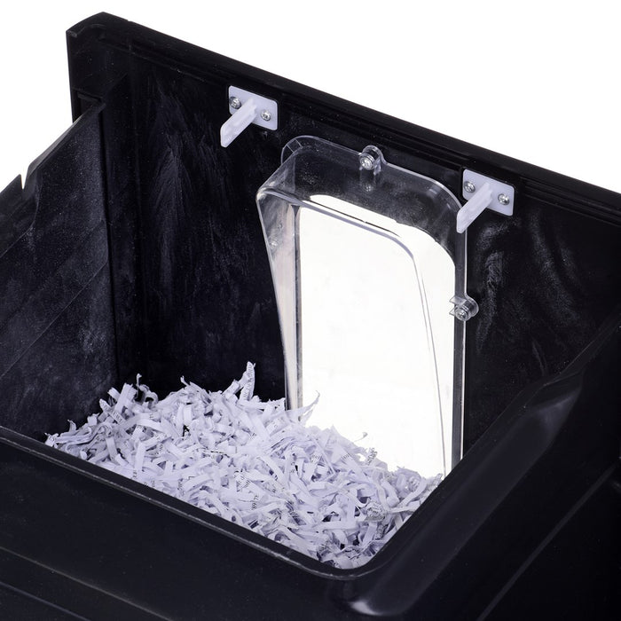 Shredder Activejet ASH-2502C, P-4, 28 l, shreds 4x40 mm, black