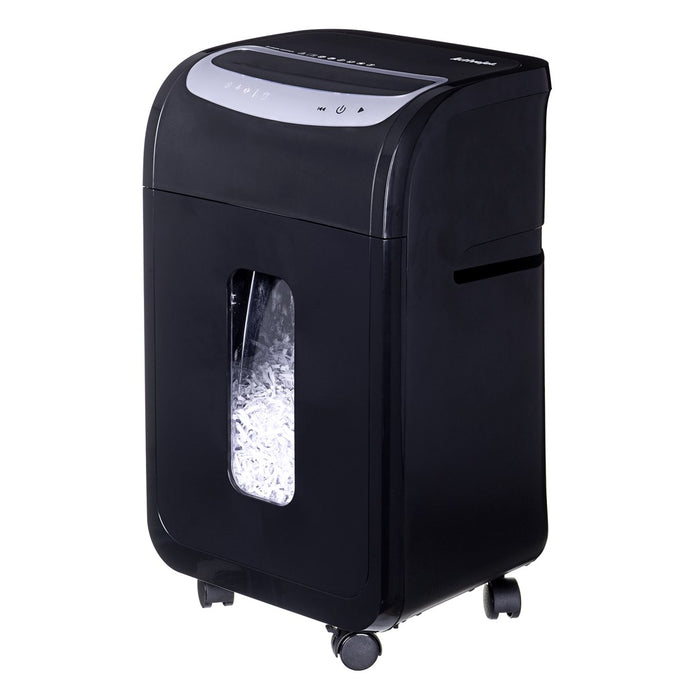 Shredder Activejet ASH-2502C, P-4, 28 l, shreds 4x40 mm, black