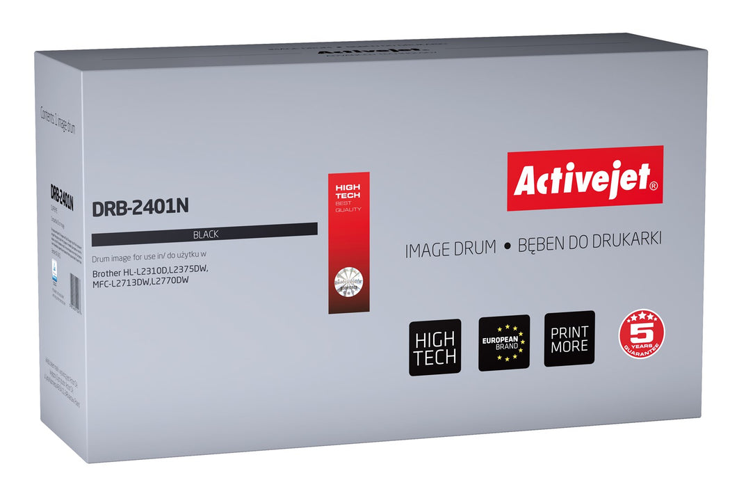 Activejet DRB-2401N Drum (replacement for Brother DR-2401; Supreme; 12000 pages; black)