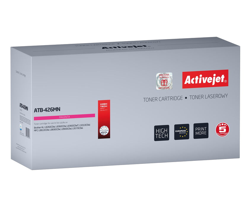 Activejet ATB-426MN toner (replacement for Brother TN-426M; Supreme; 6500 pages; magenta)