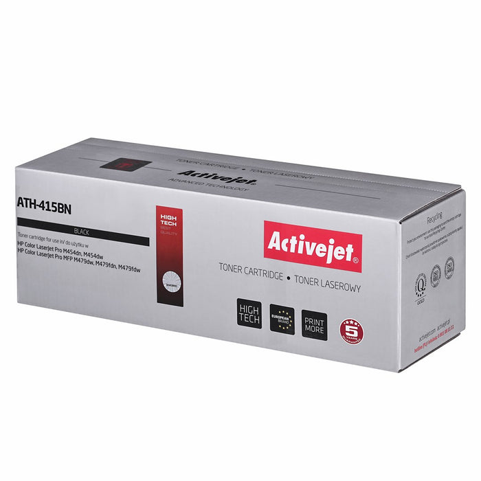 Activejet ATH-415BN Toner (replacement for HP 415A W2030A; Supreme; 2,400 pages; black) with chip