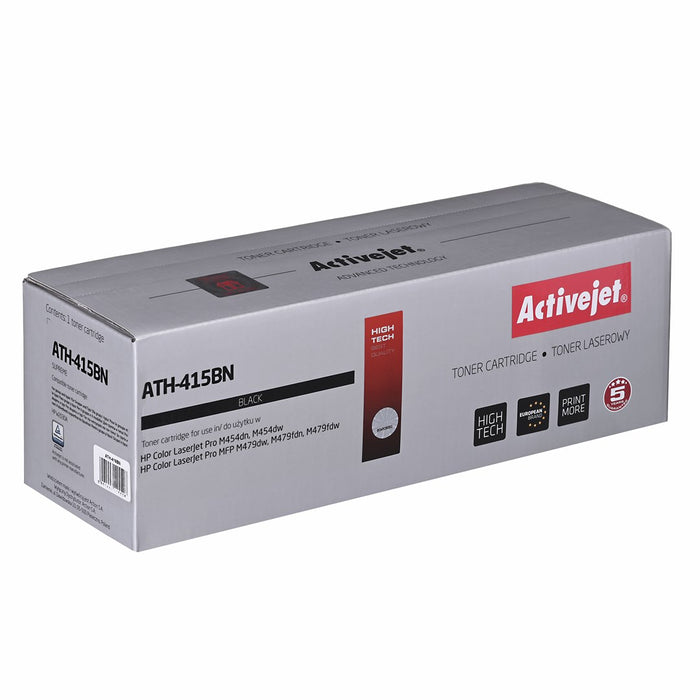 Activejet ATH-415BNX Toner (replacement HP 415X HP415X W2030X; Supreme; 7500 pages; black)