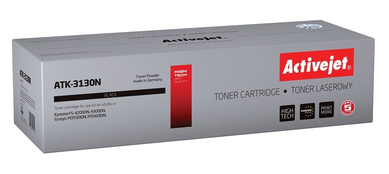 Activejet ATK-3130N Toner (replacement for Kyocera TK-3130; Supreme; 25000 pages; black)