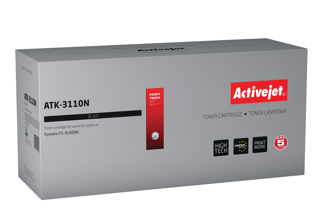 Activejet ATK-3110N Toner (replacement for Kyocera TK-3110; Supreme; 15,500 pages; black)