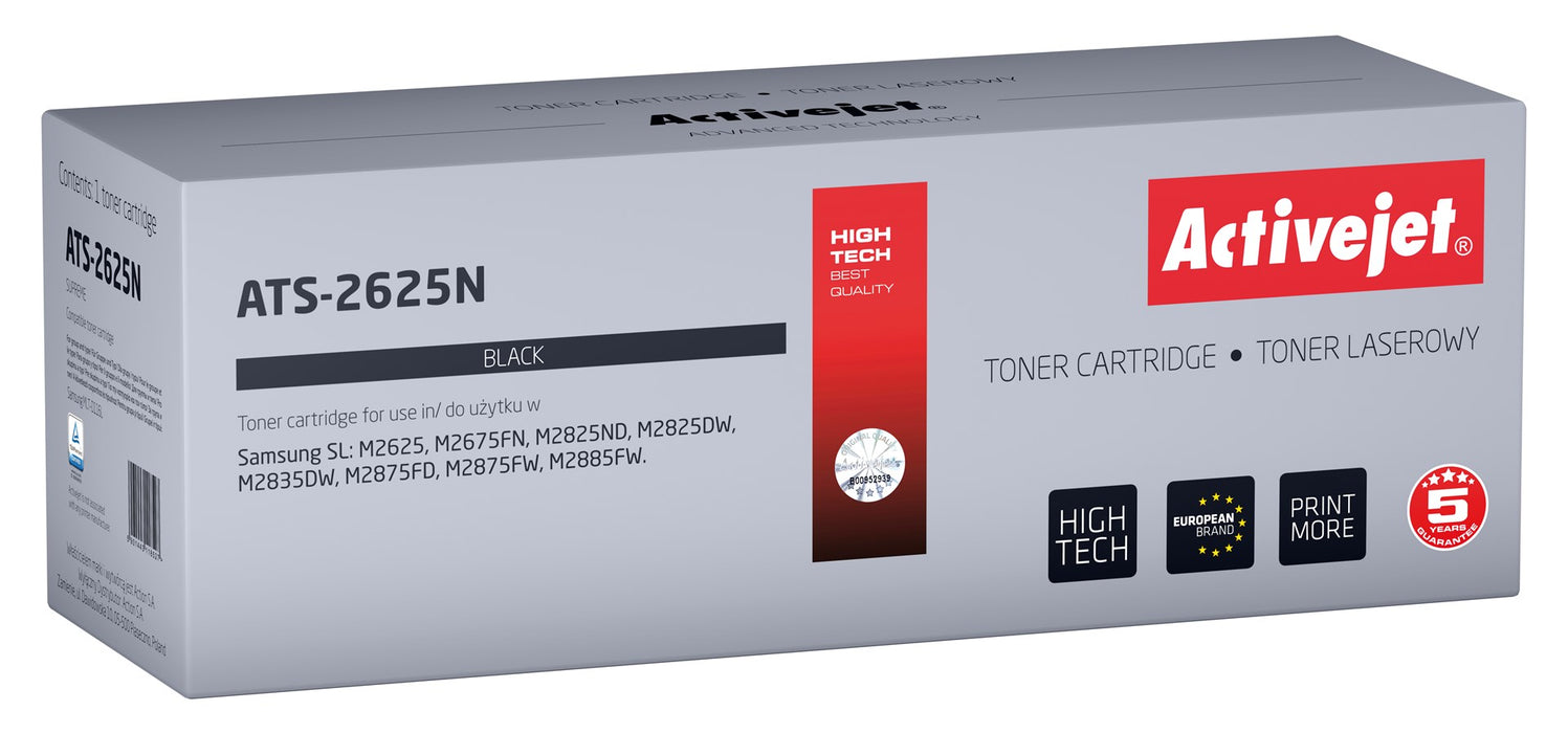 Activejet ATS-2625N Toner (replacement Samsung MLT-116L; Supreme; 3 000 pages; Black)