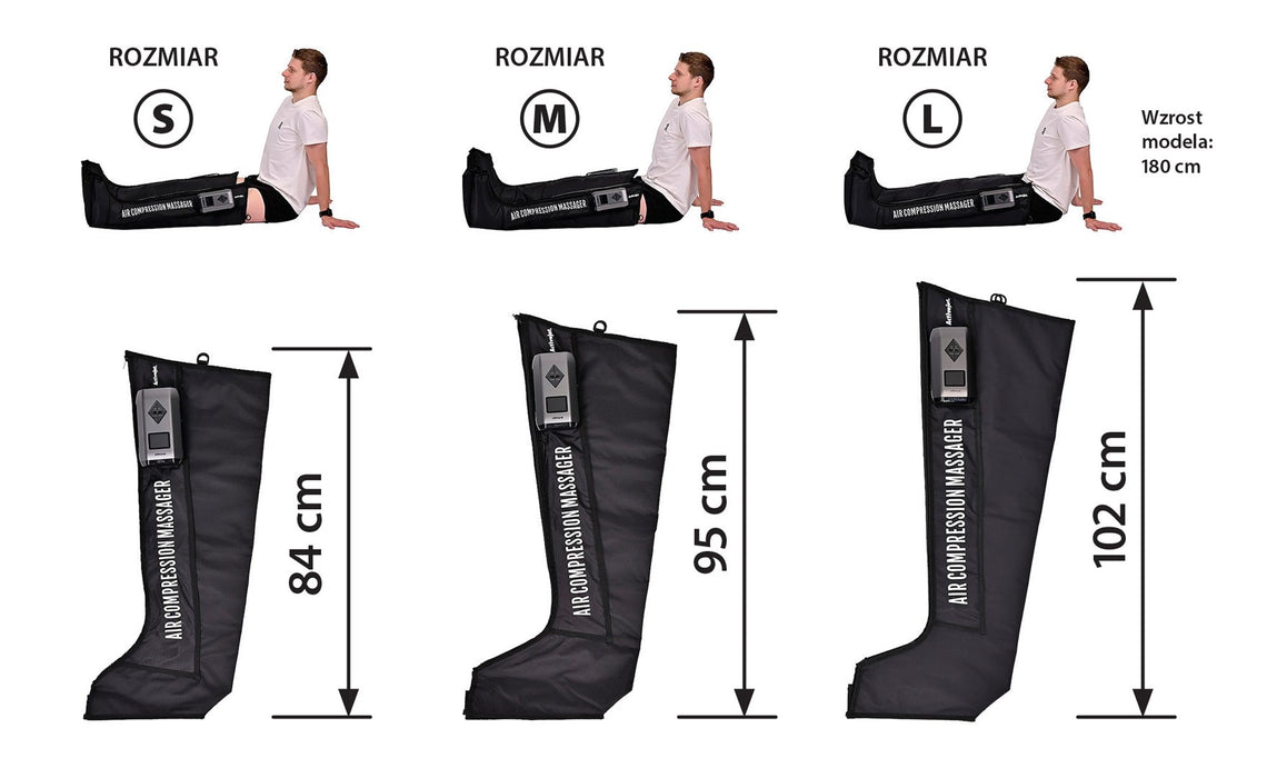 Activejet ACM-PLUS-A1 L lymphatic compression massager for legs