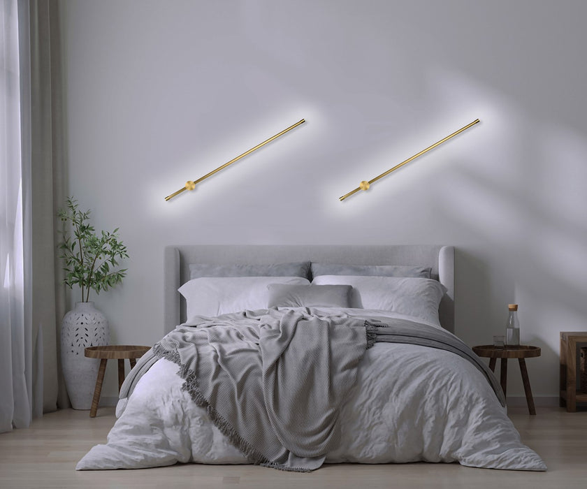 Activejet LED wall lamp AJE-HILTON Patina WW