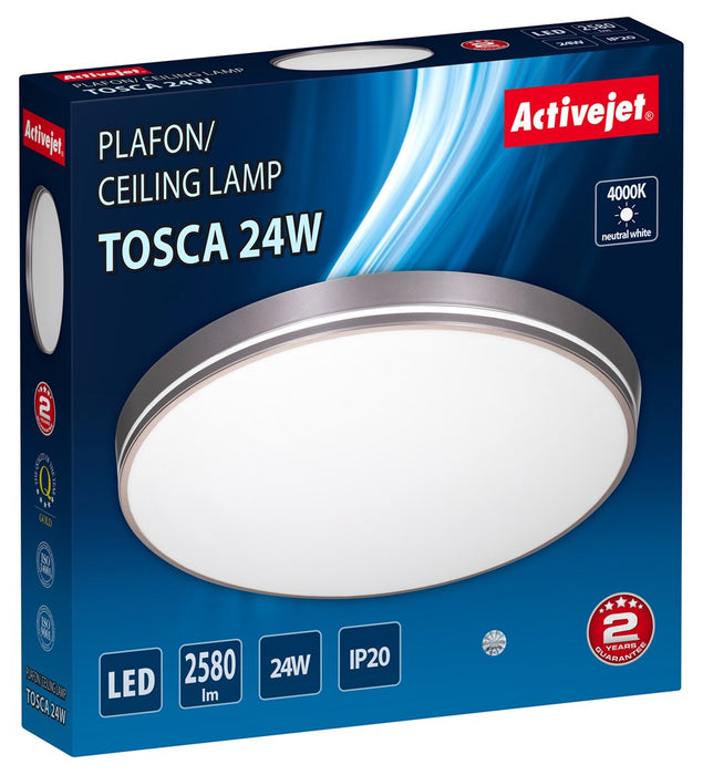 Activejet LED ceiling light AJE-TOSCA 24W