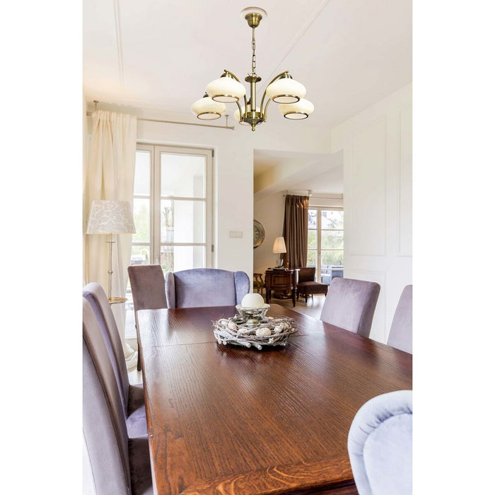 Ceiling Light Activejet Rita Metal Glass 40 W 230 V