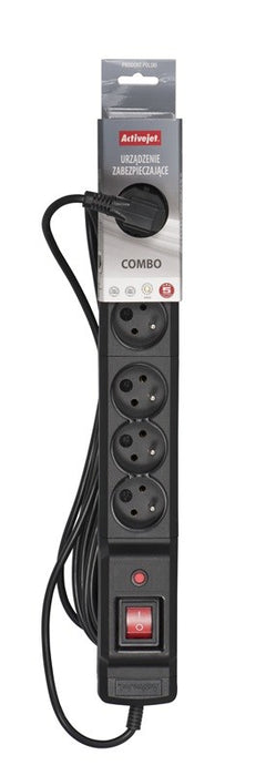 Activejet COMBO 6GN 1,5M power strip with cord