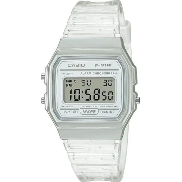 Activity Bangle Casio F-91WS-7EF White Grey - Спортни Гривни<<<Електроника Телефони и таблети<<<Компютри|