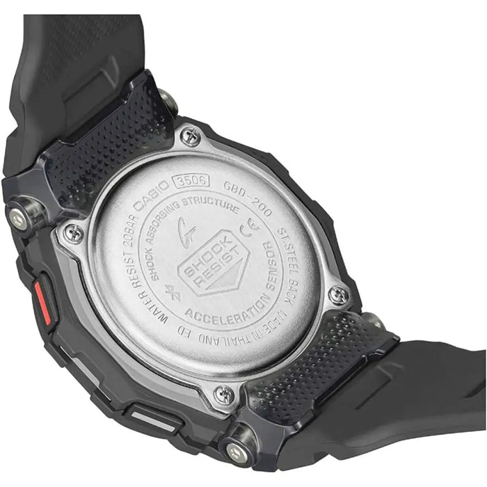 Activity Bangle Casio GBD-200-1ER Black - Спортни Гривни<<<Електроника Телефони и таблети<<<Компютри|