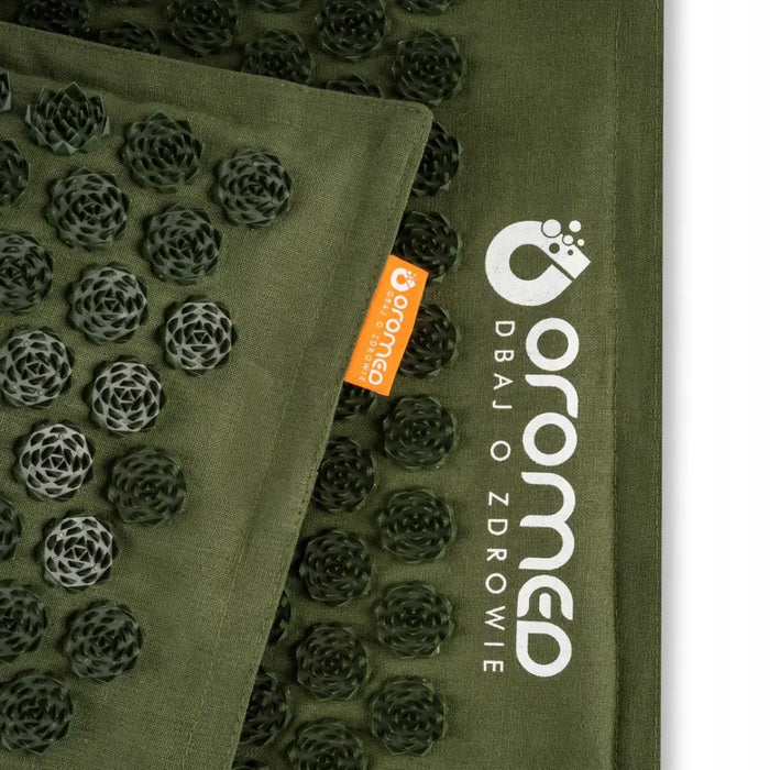 Acupressure mat ORO-HEALTH colour green - Massage mats and cushionsFIR-MAT<<<Physiotherapy