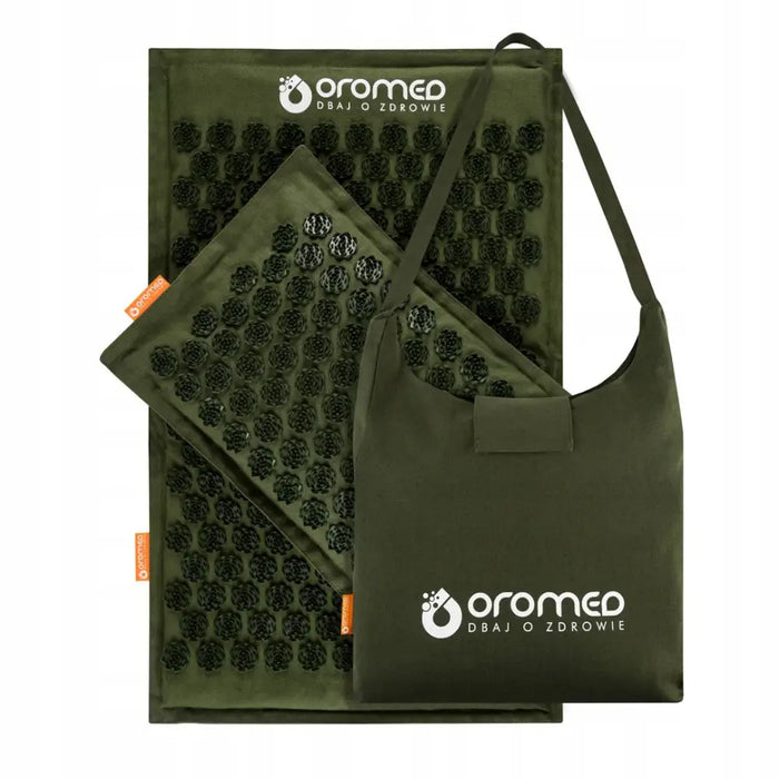 Acupressure mat ORO-HEALTH colour green - Massage mats and cushionsFIR-MAT<<<Physiotherapy