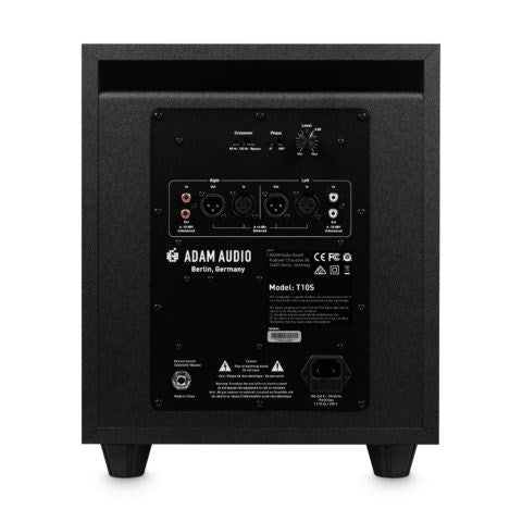 Adam T10S Black Passive subwoofer 130 W - SpeakersNGL-GLO<<<Sound systemNGL<<<ActionPL