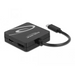Adapter 4 in 1 Delock 63129 USB-C male - VGA / DVI / DP / HDMI female Black - PC кабели<<<Кабели<<<ValiAPI