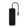 Adapter 4w1 Baseus Hub USB-C na 4xUSB 3.0 (Dark Grey) - Hubs<<<IT Accessories<<<InnproXML