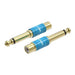Adapter Audio 6.35mm male to RCA female Vention VDD-C03 blue - Audio adapters<<<GSM Accessories<<<InnproXML