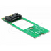 Adapter Delock 62517 Interface Key M.2 2260 B + M to Sata 7 Pin - Входно-изходни контролери<<<Компютърни