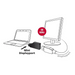 Adapter Delock mini DisplayPort 1.2 male - DisplayPort female 4K 90° - Адаптери конвертори<<<Кабели<<<ValiAPI