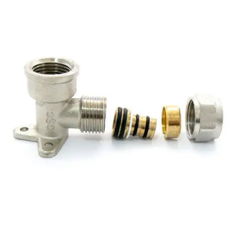 ADAPTER FOR RADIATOR WITH HEEL Ф16Х1/2Ж JOZI - Фитинги и аксесоари за отопление<<<Отоплителна инсталация<<<Отопление