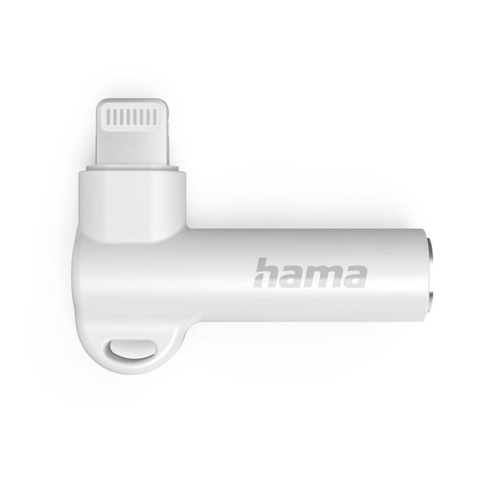 Adapter HAMA Lightning - 3.5 mm jack 90° 201700 - Кабели за мобилни