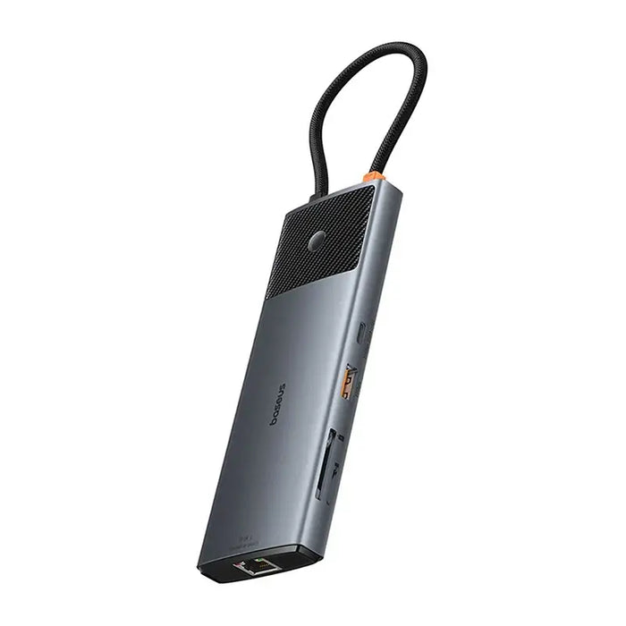 Adapter Hub 10in1 Baseus 2x HDMI USB-C 3xUSB-A + RJ45 + SD/TF PD (grey) - Hubs<<<IT Accessories<<<InnproXML&&&USB