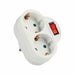 Adapter Plug NIMO Male Plug/Socket - Сигурност Удома<<<Дом Градина<<<BigBuy&&&Смарт щепсели<<<Сигурност Удома<<<Дом